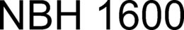NBH 1600 trademark