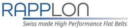 RAPPLON SWISS MADE HIGH PERFORMANCE FLAT BELTS trademark