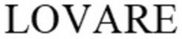 LOVARE trademark
