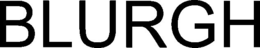 BLURGH trademark