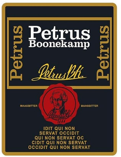PETRUS BOONEKAMP PETRUS PETRUS PETRUSBK MAAGBITTER MAAGBITTER IDIT QUI NON SERVAT OCCIDIT QUI NON SERVAT OC CIDIT QUI NON SERVAT OCCIDIT QUI NON SERVAT trademark