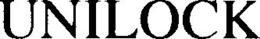 UNILOCK trademark