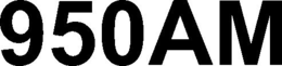 950AM trademark