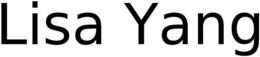LISA YANG trademark