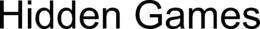 HIDDEN GAMES trademark