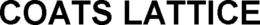 COATS LATTICE trademark
