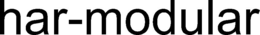 HAR-MODULAR trademark