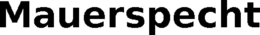 MAUERSPECHT trademark