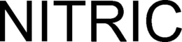 NITRIC trademark