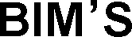 BIM'S trademark