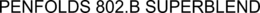PENFOLDS 802. B SUPERBLEND trademark