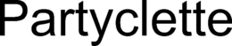 PARTYCLETTE trademark