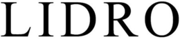 LIDRO trademark