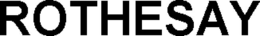 ROTHESAY trademark