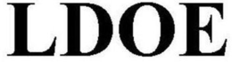 LDOE trademark