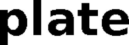 PLATE trademark