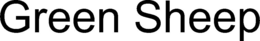 GREEN SHEEP trademark
