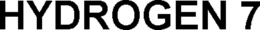 HYDROGEN 7 trademark