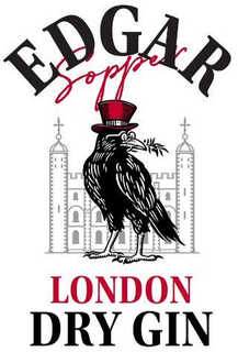 EDGAR SOPPER LONDON DRY GIN trademark