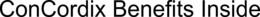CONCORDIX BENEFITS INSIDE trademark