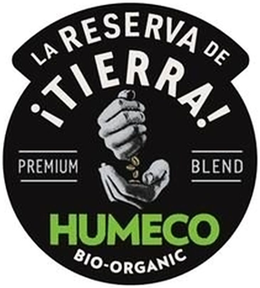 LA RESERVA DE !TIERRA! PREMIUM BLEND HUMECO BIO-ORGANIC trademark