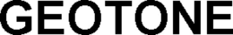 GEOTONE trademark
