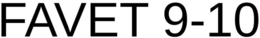 FAVET 9-10 trademark