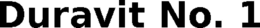 DURAVIT NO. 1 trademark