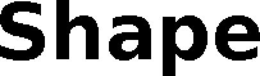 SHAPE trademark