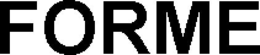 FORME trademark