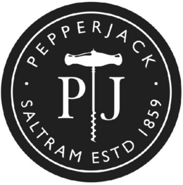 PJ · PEPPERJACK · SALTRAM ESTD 1859 trademark