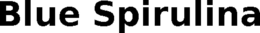 BLUE SPIRULINA trademark