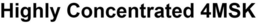 HIGHLY CONCENTRATED 4MSK trademark