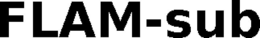 FLAM-SUB trademark