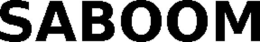 SABOOM trademark