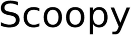 SCOOPY trademark
