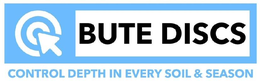BUTE DISCS CONTROL DEPTH IN EVERY SOIL & SEASON trademark