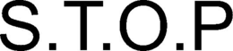 S. T. O. P trademark