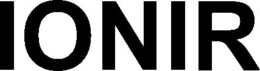 IONIR trademark