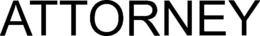 ATTORNEY trademark