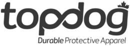 TOPDOG DURABLE PROTECTIVE APPAREL trademark