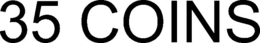 35 COINS trademark