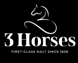 3 HORSES FIRST-CLASS MALT SINCE 1628 trademark