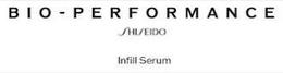 BIO-PERFORMANCE SHISEIDO INFILL SERUM trademark