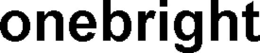 ONEBRIGHT trademark
