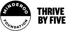 MINDEROO FOUNDATION THRIVE BY FIVE trademark