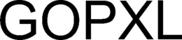 GOPXL trademark