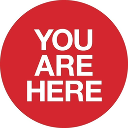 YOU ARE HERE trademark
