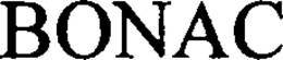 BONAC trademark