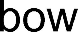 BOW trademark